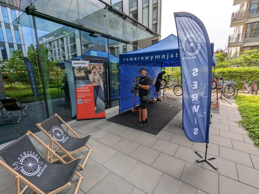 Bike day - serwis rowerowy w firmie.