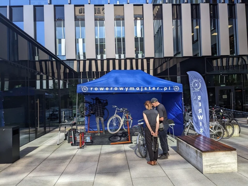 Bike day - serwis rowerowy w firmie.